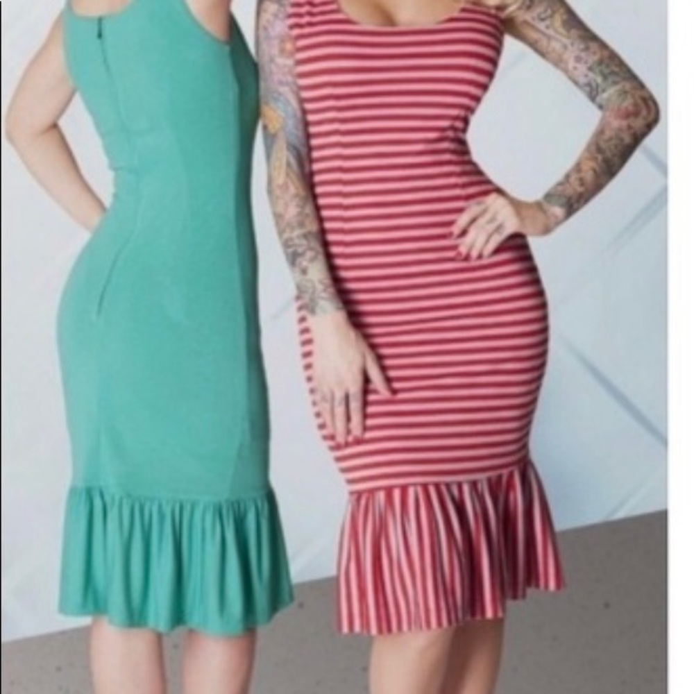 Gotcha Stretch Pencil Wiggle Dress